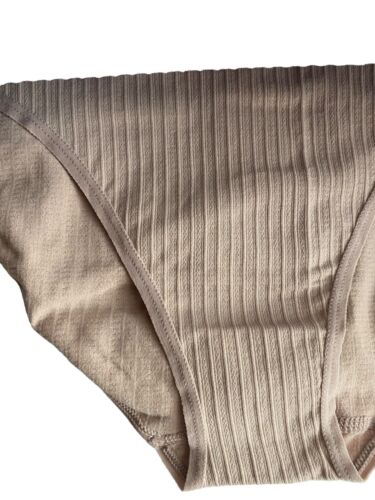 NAUTICA Size Medium 5-pk Multicolor Women's Ribbed Panties~NT3631~Logo MSRP $42