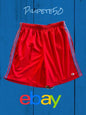 Champion Basketball Shorts Mens 2XL Red Mesh Gym NEW