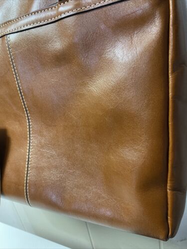 PATRICIA NASH ~ TOOLED Floral ~Florence LEATHER Tote P53207~ UNIQUE & SPACIOUS!
