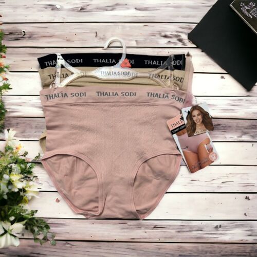 Thalia Sodi Shaping Tummy Control Rear Lift Briefs~3 Pair~Style ❤Size Medium