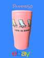 Life is Good 4-in-1 Can Cooler Multicolored~Fits All Slim/Regular Cans Cold 12 H