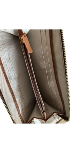 Margot New York leather Gabby Wristlet Wallet & Joyce Card-Case Style# MG3001-CR