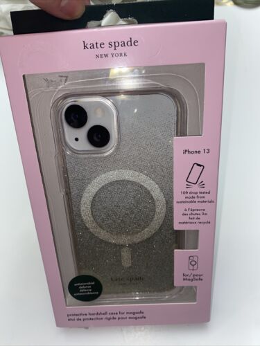 Kate Spade Protective Case~iPhone 13 Metallic~For MagSafe~Antimicrobial~UNIQUE