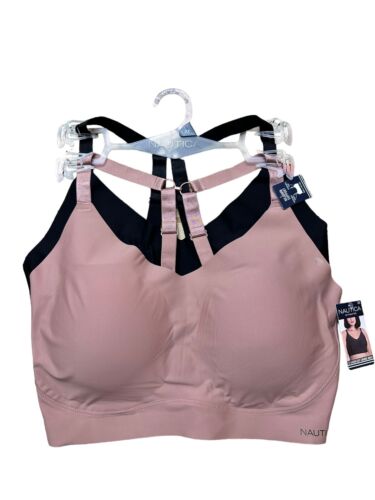 NÁUTICA 2PACK INTIMATES  NT5456 BRAS SIZE 2XL  LASER CUT RETAIL $48 BEAUTIFUL!