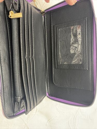 BETSEY JOHNSON Zip Around Wallet/Wristlet Stitch RED- XOZIP-S  BEAUTIFUL!