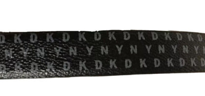DKNY BELT REVERSIBLE DKNY LOGO ON ONE SIDE BLACK ON THE OTHER SKINNY MSRP $38.00