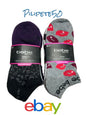 Bebe Logo Sport Socks Logo Patterns Multicolor Size 4 -10~8 Pair in each Pack-