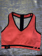 New Balance Medium Impact Sports Bra Style 112016 Sunrise Orange/Black Size XL