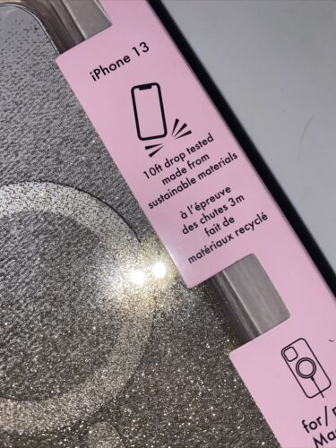 Kate Spade Protective Case~iPhone 13 Metallic~For MagSafe~Antimicrobial~UNIQUE