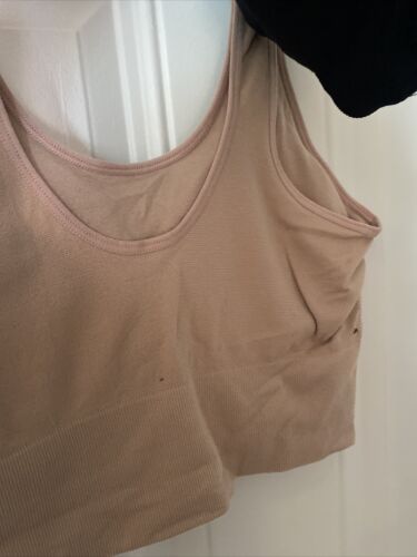 Delta Burke 2-Pack Intimate Seamless Bras Size 2X Soft Comfort Longline NICE