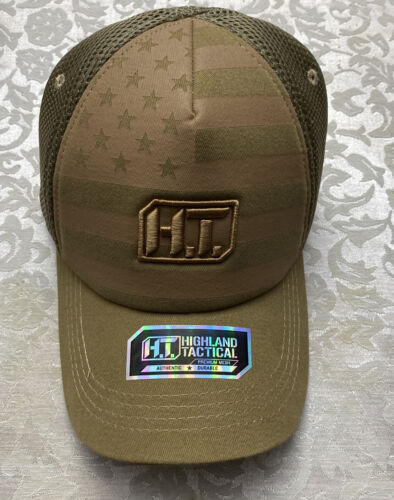 HIGHLAND TACTICAL CAP PREMIUM MESH STRETCH FIT NEW WITH TAGS