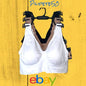 Delta Burke 3-Pack Seamless Bras 1X Lace & Soft Comfort Lounge Removable Pad NEW