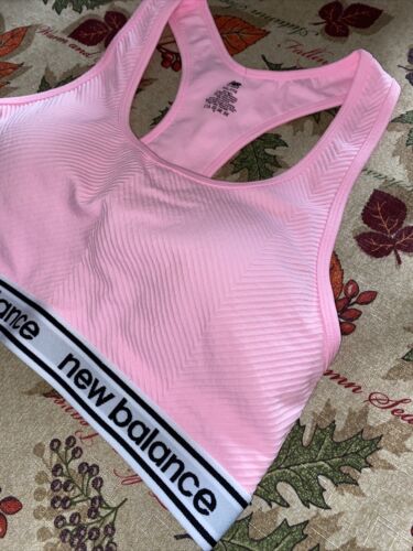 New Balance Sports Bra With Padding Size  XXL- Shade Of Orange Style 111152 NEW