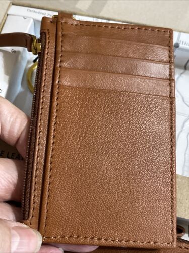 Margot New York Leather Cyrus Wristlet & Kate Card-Case Style# MG3004-CR~ UNIQUE