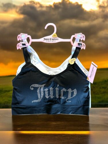 JUICY COUTURE INTIMATES~SEAMLESS BRA 2 PACK~SIZE 1X~MULTI LOGO JC6995~VERY SEXY!