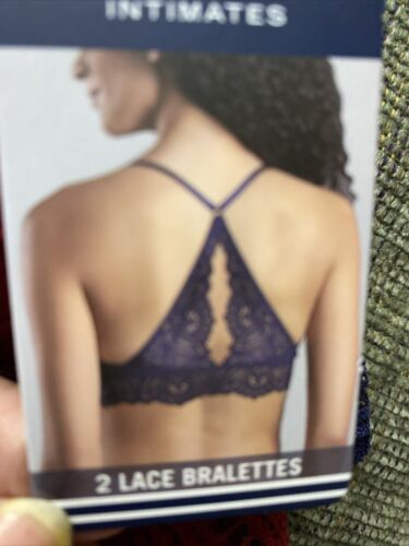 NÁUTICA 2PACK INTIMATES LACE COMFORT BRAS SIZE XLARGE RETAIL $48 BEAUTIFUL NEW