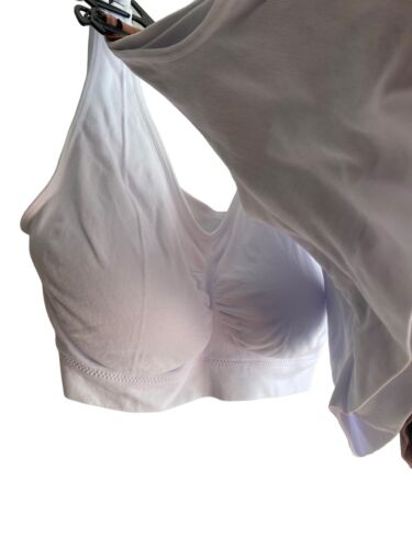 Delta Burke 3-Pack Seamless Bras Size 2X Soft Comfort Lounge Removable Pads NEW