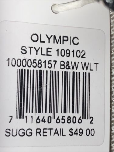 Sakroots Olympic -Black & White Wristlet XBDY Olympic Pattern - New In Box CUTE!