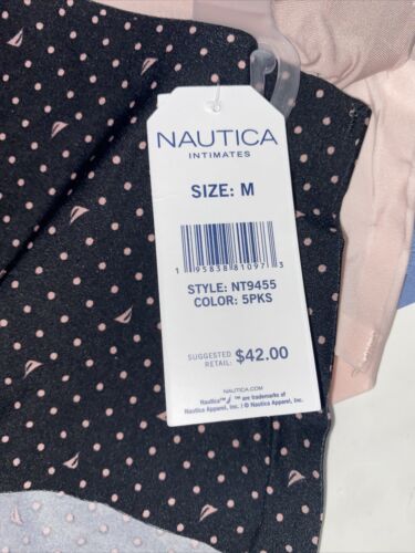 NAUTICA 5 Pack BRIEF ULTRA SOFT PANTIES MULTICOLOR~  NT9455~NEW STYLE~ALL SIZES!