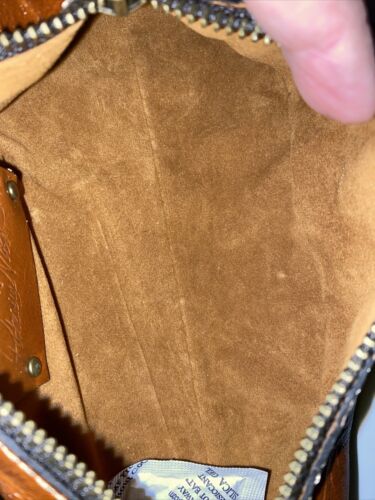 Patricia Nash Isla Oblong Tooled Florence Leather Wristlet Style P50607 NEW