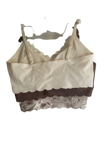 Danskin Intimates Invisible Support  BRAS,~Multicolor ~ 3-set ~ Size : M~DS6328