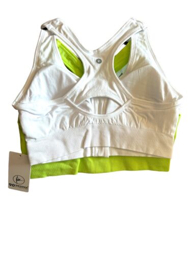 90 Degree By Reflex High Performance~ Full Support Sport  Bra Set-Two L MSRP$58