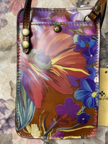 PATRICIA NASH Mini Cross-Body Bag MARINELLA Convertible Wristlet Sunmer Florals