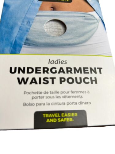 Travelon Ladies Undergarment Waist Pouch Cotton Blend Hide Valuables NEW