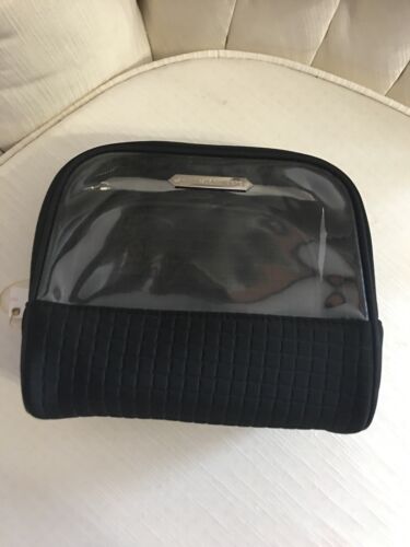 Aimee Kestenberg LANA  3-Piece Set  BLACK Woven Cosmetic Bag Retail $30 NEW