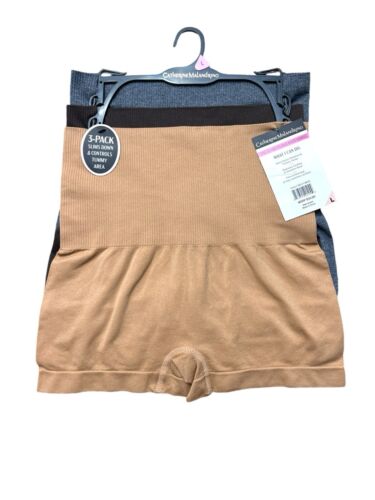 Catherine Malandrino 4 Pcs~Sz L~Shaper Seamless High Waist Shorts ~GREAT FIT!