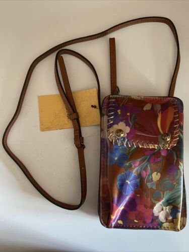 PATRICIA NASH Mini Cross-Body Bag MARINELLA Convertible Wristlet Sunmer Florals
