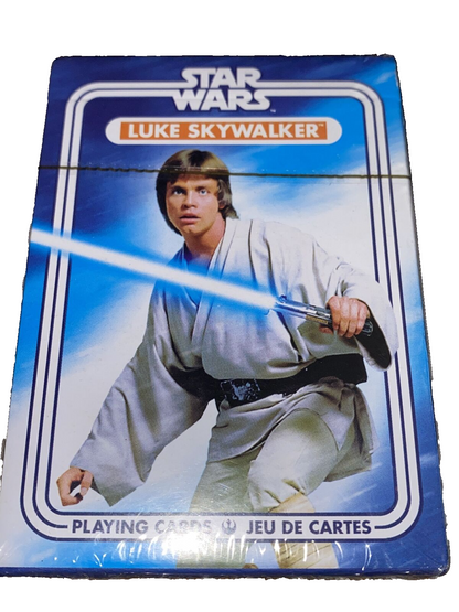 STAR WARS: Luke Skywalker PLAYING CARDS! New/Sealed Never Opened