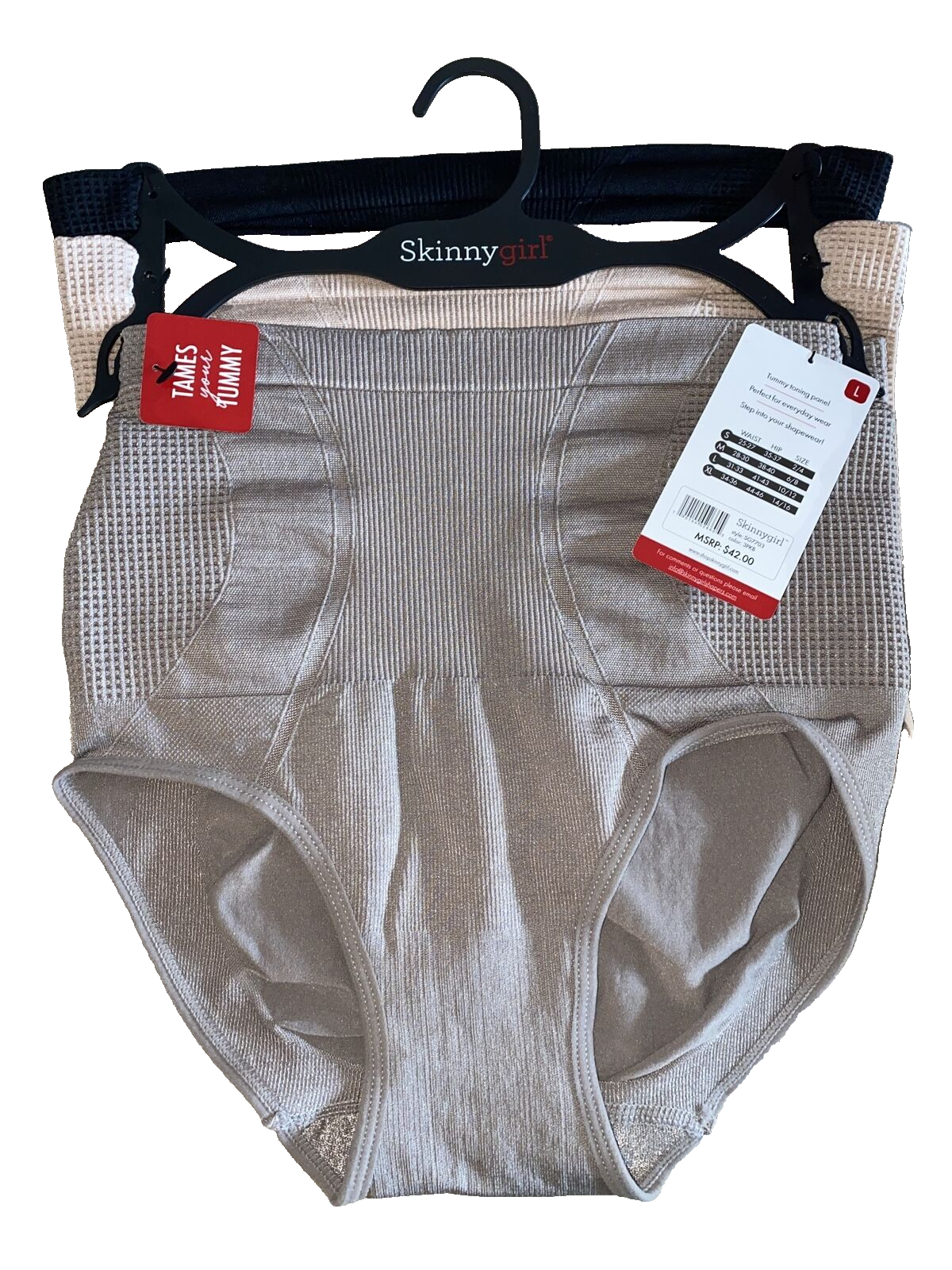 Skinnygirl Shaping Seamless Briefs Size MEDIUM 3  pair Style SG7703~ New