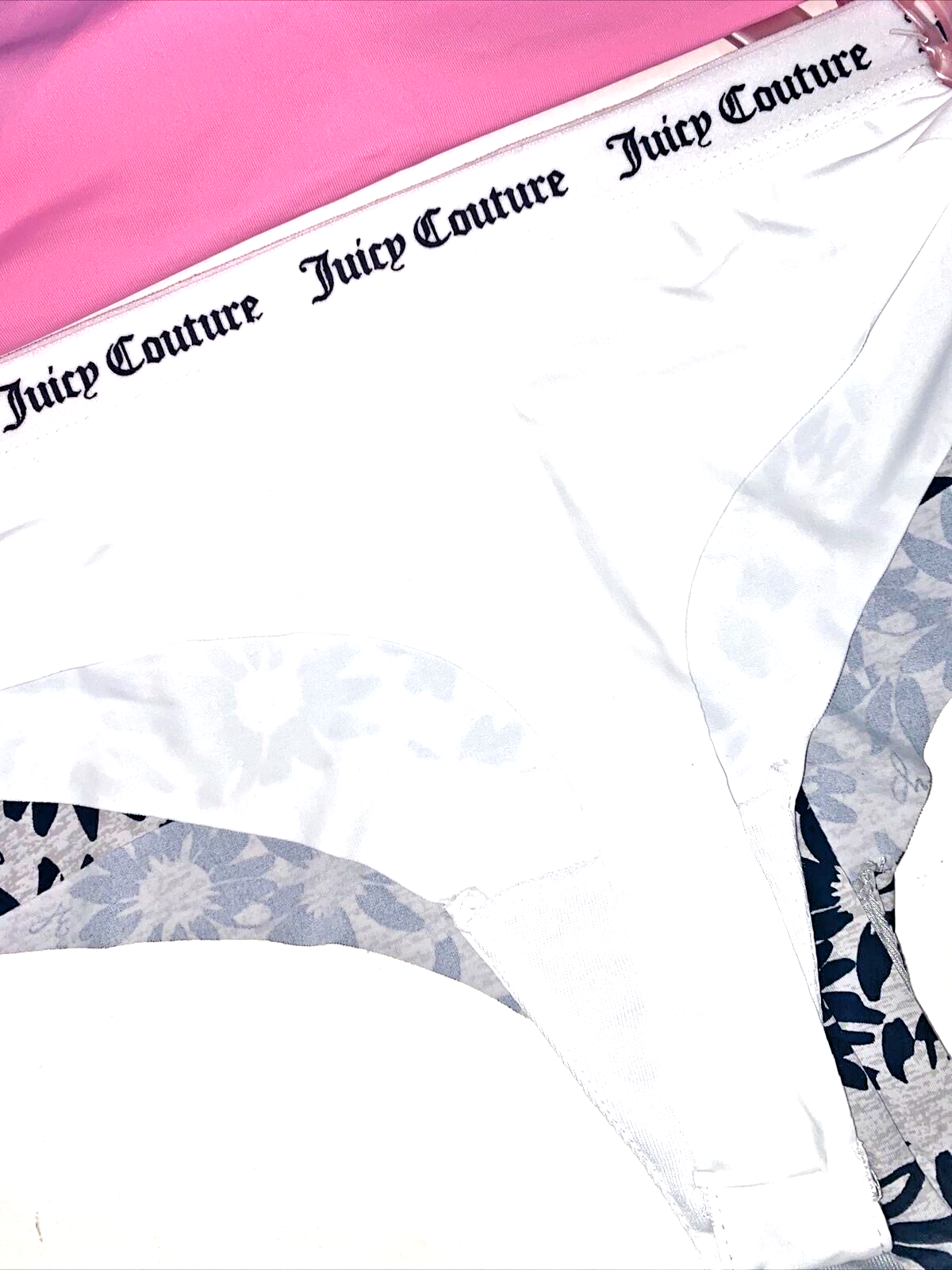 Juicy Couture Women's Cute & Curvy  THONG~NO PANTY LINES~5 Pc Set~XL~JC8239~SEXY