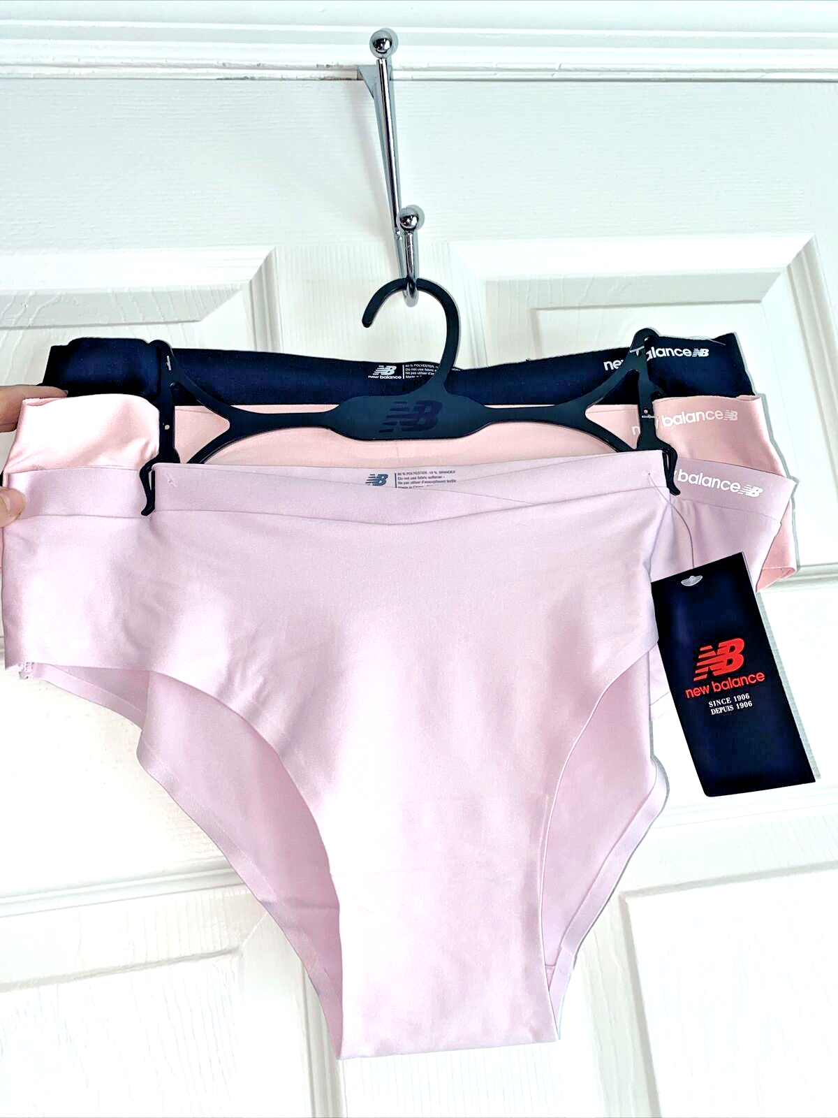 New Balance Super Soft Hipster  Underwear-3 Pack Shades Of Blush L- GREAT FIT!