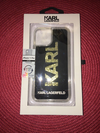 Karl Lagerfeld iPhone 11 Pro Case With Liquid Glitter Super Style