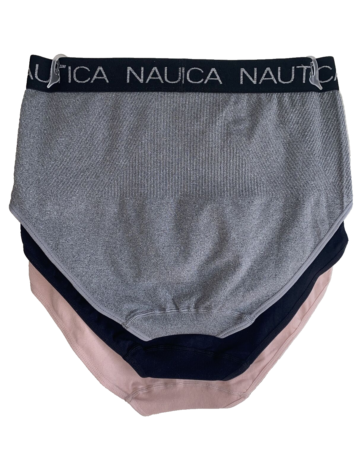 NAUTICA INTIMATES NT4134 3PKD MF~2XL~SEAMLESS SHAPING BRIEF PANTIES GREAT FIT!