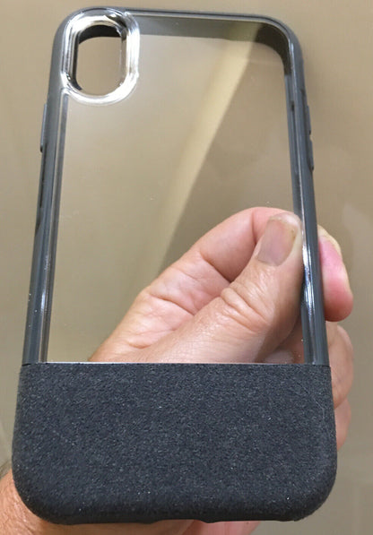 OTTER BOX Statement Series Case for iPhone Xs Max Storm Felt (Gray) MSRP $39.95