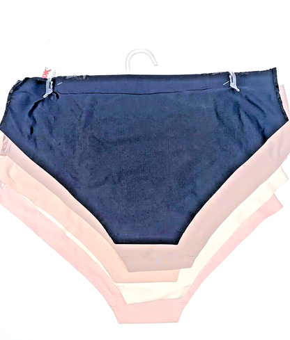 Laura Ashley LACE Hipster Panties Sma~5Pk SEXY Multicolor~ \Style LA9527~NO SHOW