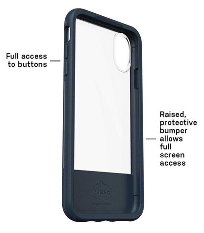 OTTER BOX Statement Series Case for iPhone Xs Max Storm Felt (Gray) MSRP $39.95