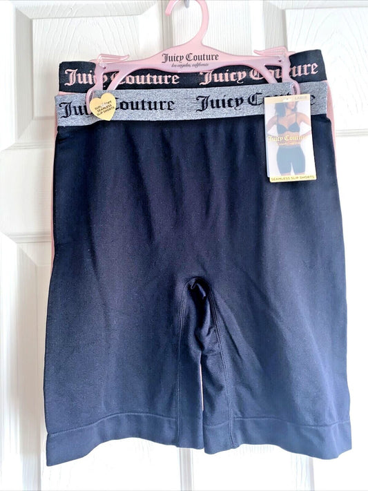 JUICY COUTURE~2 PK SUPER SOFT WOMEN  SLIP SHORTS~MULTICOLOR~ JC4629~ALL SIZES1