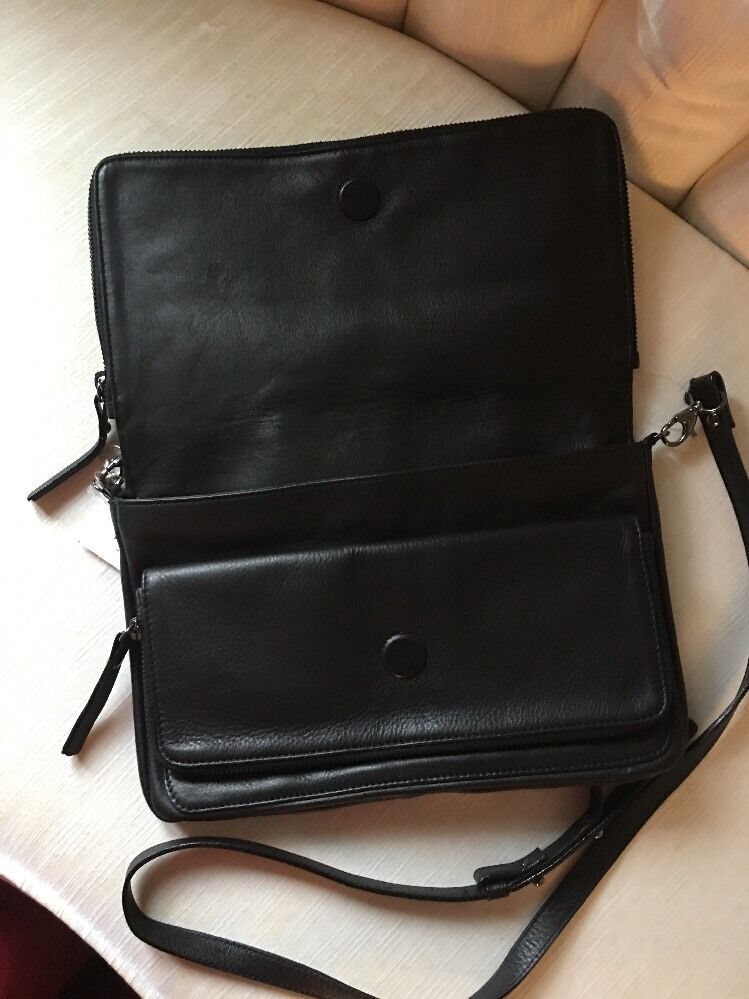 IL DUCA DESIGNED & MADE IN ITALY HANDBAG 👜 BLACK CHEETAH HAIR CALF NEW
