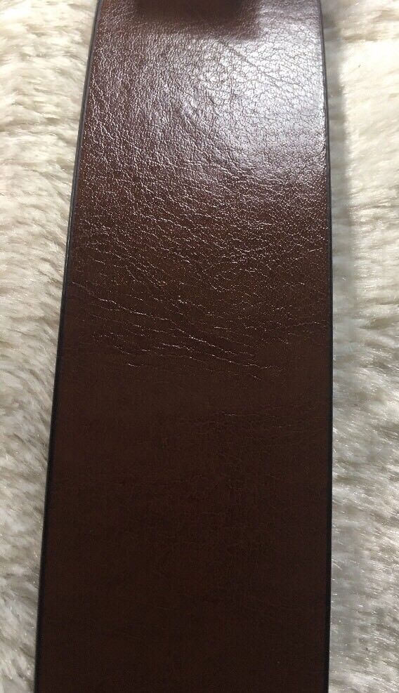 MICHAEL KORS BELT REVERSIBLE CHOCOLATE TO LUGGAGE MK LOGO GOLD BUCKLE MSRP $48