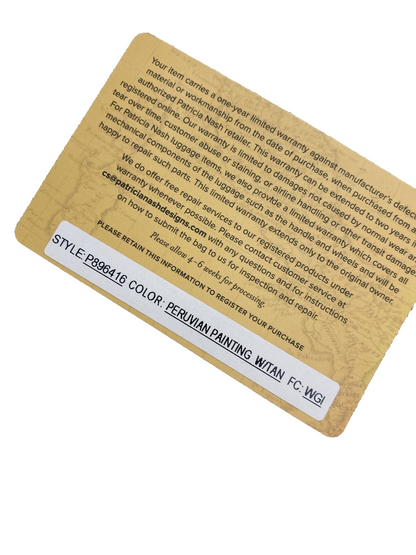 Patricia Nash Ariena Peruvian Painting Leather Crossbody Phone Carry Case NEW