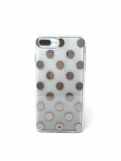 KATE SPADE Phone Case For iPhone 8 Plus, 7 Plus, 6s Plus, 6 Plus Gold Polka Dots