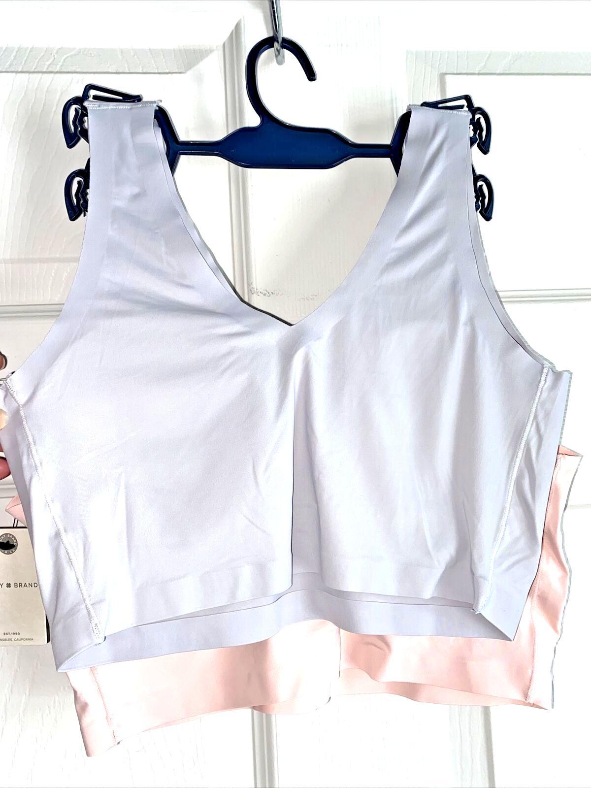 Lucky Brand Set~2 Seamless Laser Cut Bras LVD19053~Sz.M~Multicolor ~UNIQUE