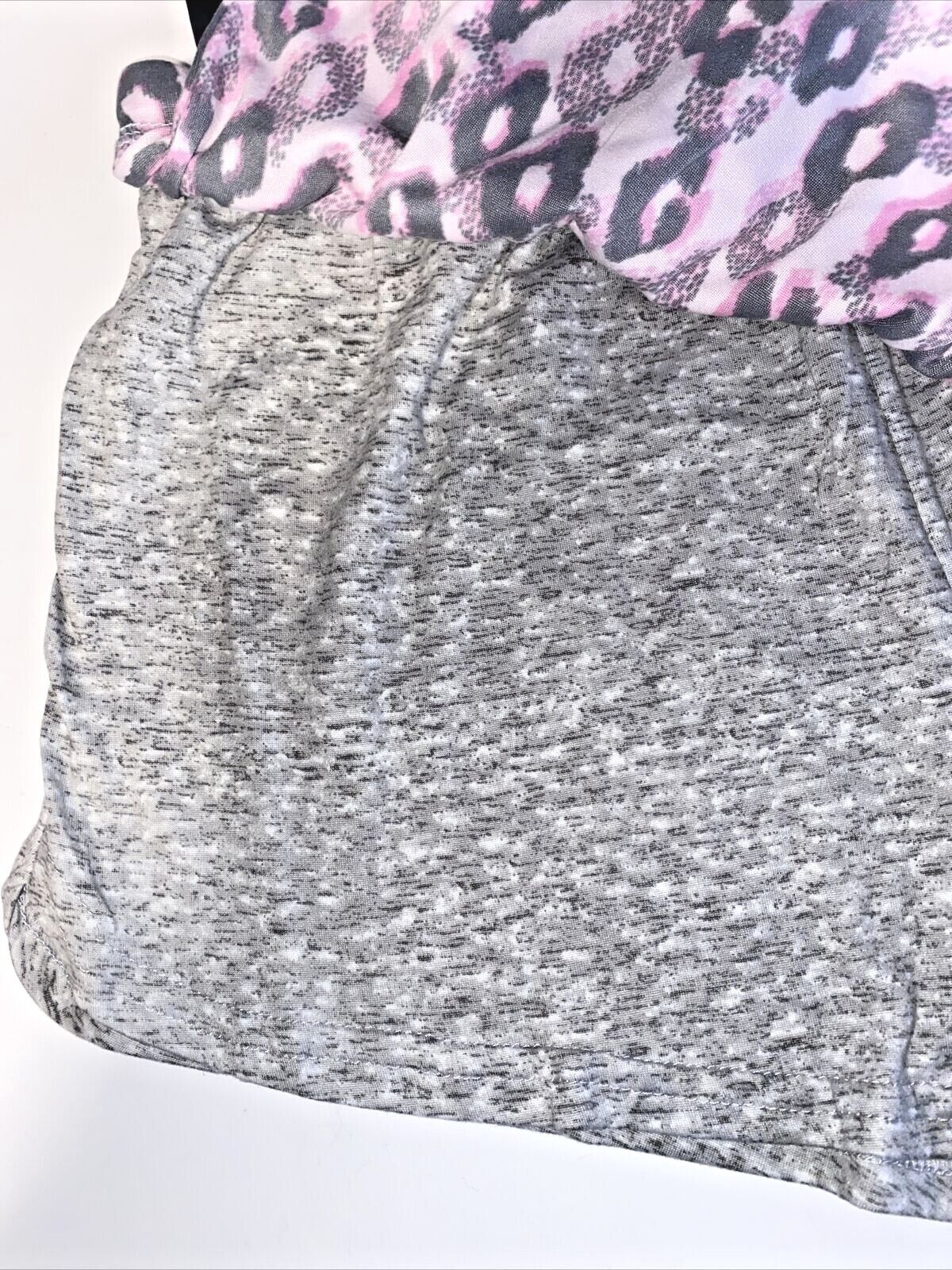 THALIA SODI~STYLE FTSSS029C~CHEETAH SHADOW/GRAY MULTI~SLEEP SHORTS ALL SIZES
