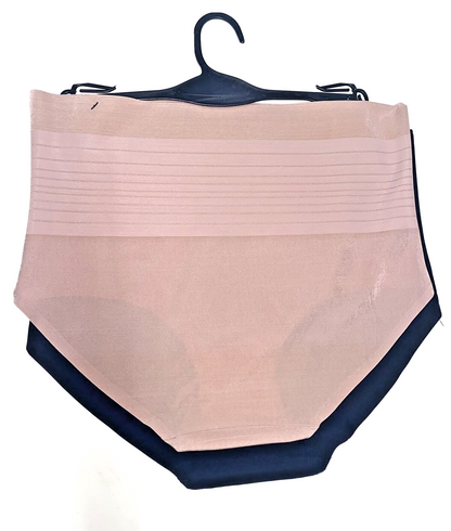 NICOLE MILLER~2 Pk~SEAMLESS LASER SHAPING BRIEFS STYLE NM4617~ UNIQUE~SEXY~ALL SIZES