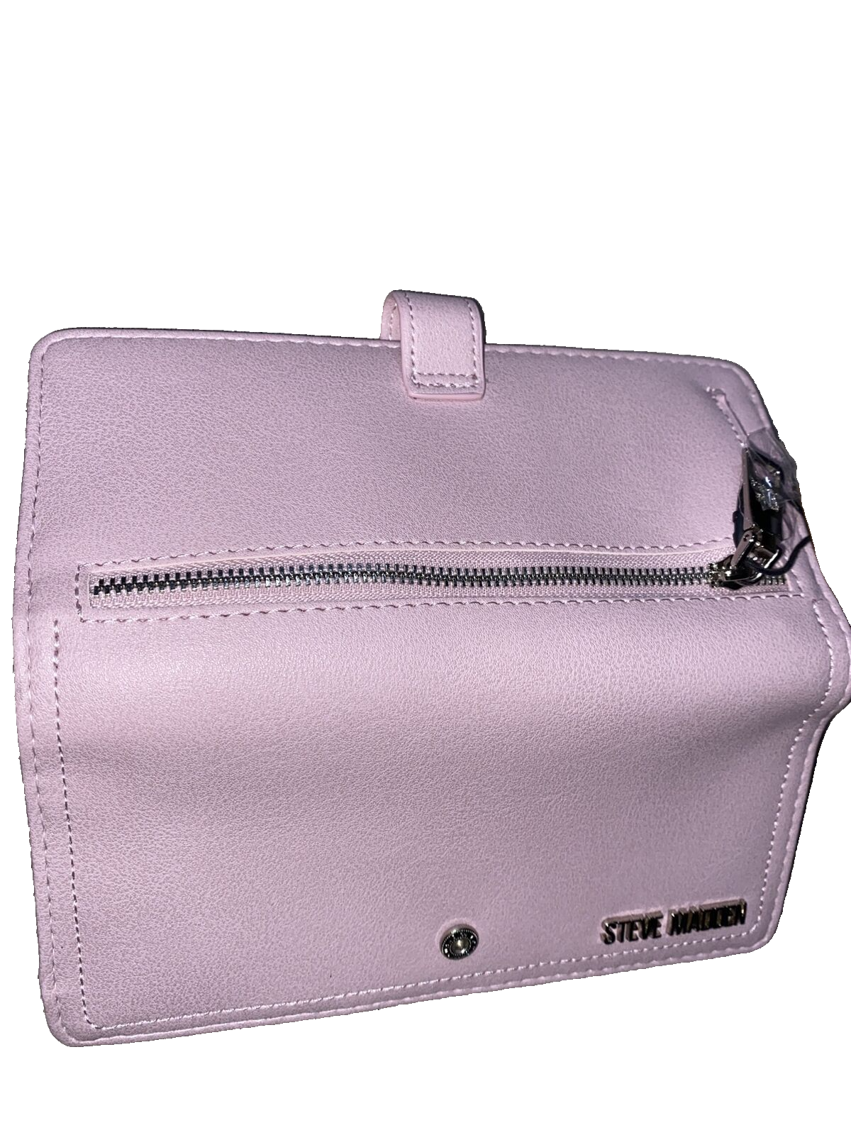 STEVE MADDEN Woman's Wallet Light Pink Soft Textured ~ BEAUTIFUL MSRP $48