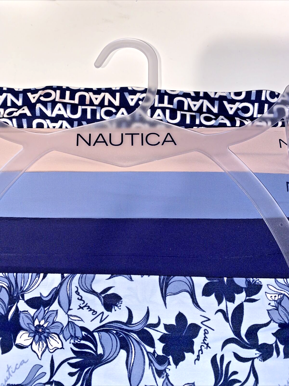 NÁUTICA ~ Women's NT9509~ Laser Briefs Panties Hipsters 5-Pair ~ XL  ~UNIQUE